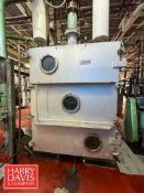 Stokes 18-Shelf Freeze Drying Chamber, Model: 1007-L, S/N: P-6656 with Vacuum Pump and Honeywell