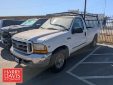 Ford F250 Pickup Truck with Triton V8 Engine and Pendaliner Skid Resistor Bed Liner