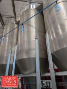 2024 TKT Innovations 4,000 Gallon (15 Cubic Meter Capacity) Cone-Bottom S/S Tank, Model: LC01-00-00