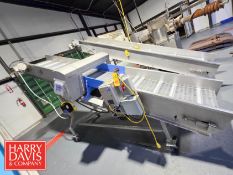 Portable ICF S/S Inclined Conveyor, S/N: 18509: 13' x 24