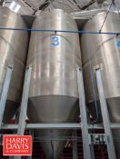 2024 TKT Innovations 4,000 Gallon (15 Cubic Meter Capacity) Cone-Bottom S/S Tank, Model: LC01-00-00