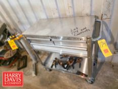 S/S Portable Husky 3-Drawer Tool Cart with Contents (Location: Hubbard, TX)
