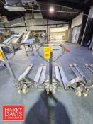 Uline Manual S/S Pallet Jack, Model: H-2185 (Location: Hubbard, TX)