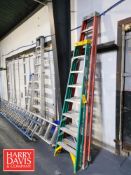 Fiberglass Ladders: (2) A-Fame, (1) Extension (Location: Hubbard, TX)