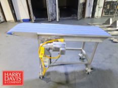Portable ICF Incline Belt Conveyor, S/N: 23043: 72