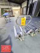 Uline Manual S/S Pallet Jack, Model: H-2185 (Location: Hubbard, TX)