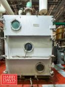 Stokes 18-Shelf Freeze Drying Chamber, Model: 1007-L, S/N: P-6591 with Vacuum Pump