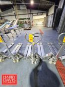 Uline Manual S/S Pallet Jack, Model: H-2185 (Location: Hubbard, TX)