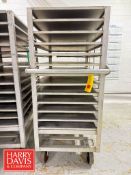 S/S 12-Shelf Carts Speed Racks: 4' x 29