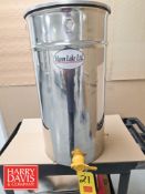 Mann Lake LTD 20 Gallon Vertical S/S Tank: 15