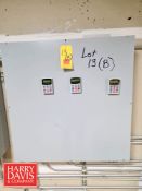 Motor Starter/Variable-Frequency Drive Control Panel with (3) Automation Direct 3 HP Variable