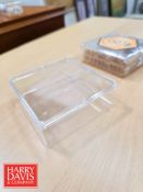 NEW Cases: Food Grade Plastic Boxes: 4 5/16