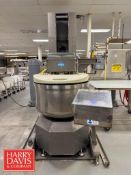 Berto Spiral Self Dumping Dough Mixer, Model: 160-ARD, S/N: 174771