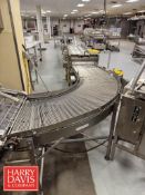S/S Wire Rack Conveyor with 90° Turn and Incline Screen Loader with Drives (Subject to BULK BID: Lot