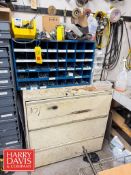 Hardware Cabinet with Contents, Including: Assorted Bolts, Locks, Washers and Nuts