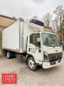 2025 Chevrolet 5.2L Diesel Low Cab Forward Refrigerated Box Truck with Carrier 40XR Refrigeration: