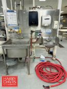 S/S Sink, Hand Wash Sink, Air Dryer, Paper Towel Dispenser and Hose with Nozzle
