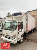 2023 Chevrolet 5.2L Diesel Low Cab Forward Refrigerated Box Truck with Carrier Refrigeration: