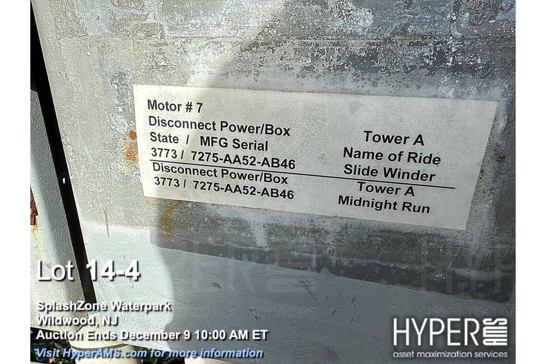 Nidec Motor Corp HO60V2G, 60 HP, 460V, Frame 364TP, 1785 RPM/ w/ pump- With Sulzer JTS water pump, 1 - Image 4 of 6