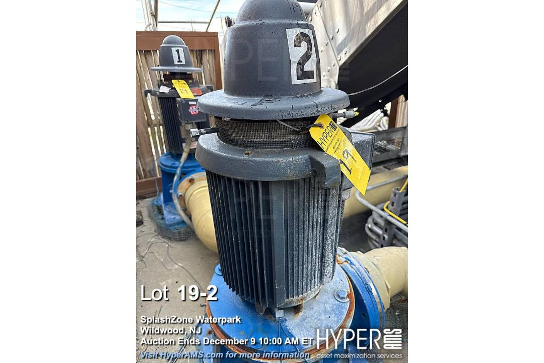 Nidec 25HP Electric Motor 284TP, 230/460V, 1775 RPM, 3-Phase, Model BF40, with pump - Image 2 of 7