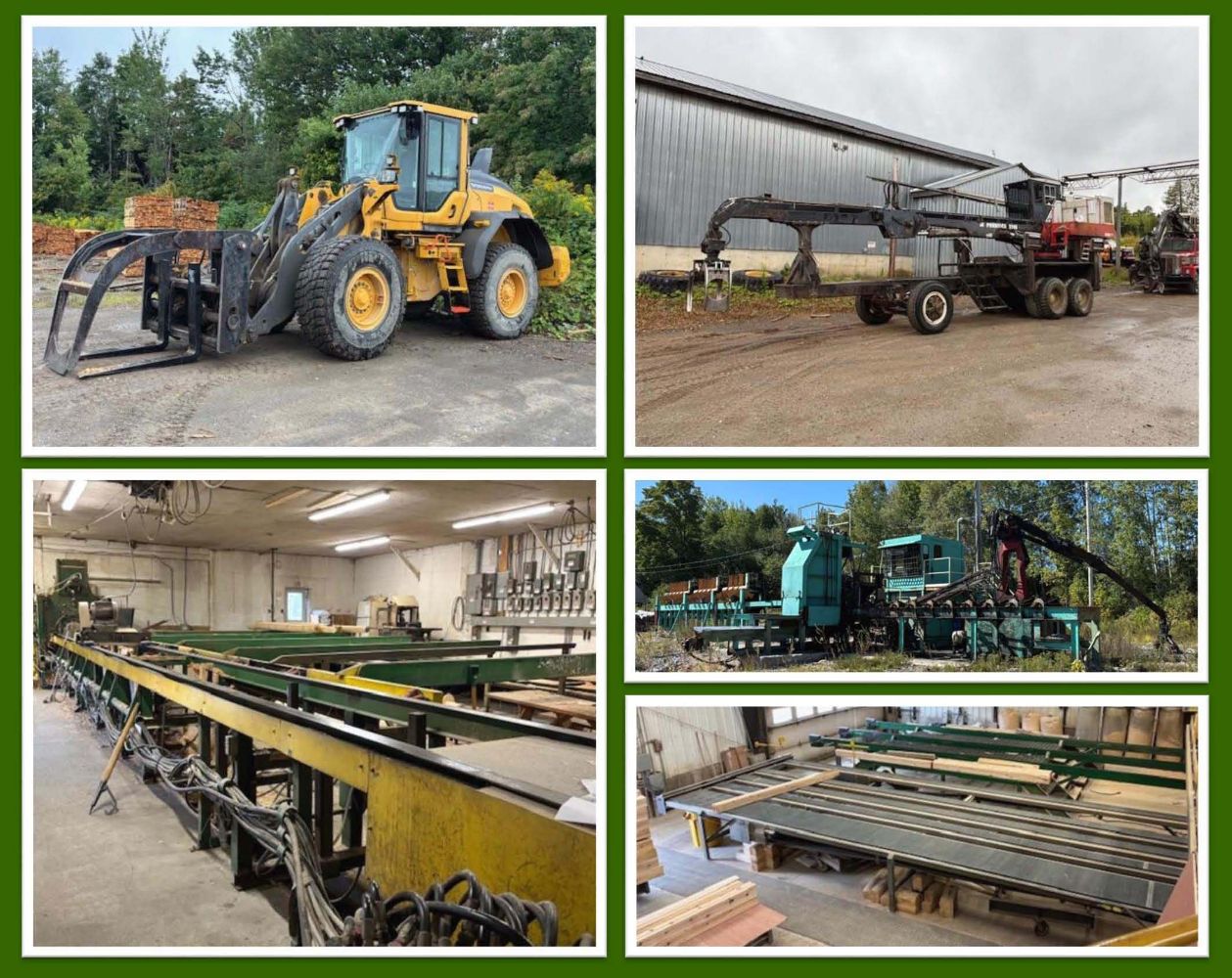 25-129 COMPLETE LIQUIDATION CEDAR LOG HOME MFG.