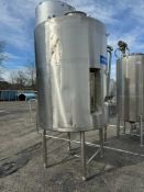 2013-2014 ABC 2000 Liters, Equipment IMBST, MOC AISI 316, Job No. IMBST-1001, with Flat S/S Bottom,