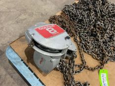Coffing 8 Ton Hoist, with (2) Hooks & Chain, On Pallet (INV#93235)(Located at the MDG Showroom 2.0 i