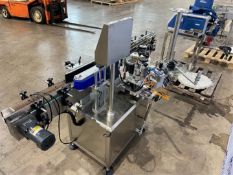 Shanghai Chengxiang Machinery Labeling Machine, M/N CX-LT, Machine Size: 2400 mm (L) 900 mm (W) 180