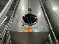 2011 Bera-Plan 100-BBL S/S Fermentation Tank, Aprox. 84