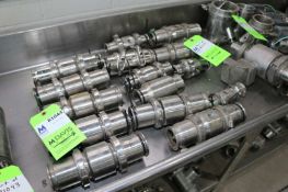 (14) Diesel S/S Turbine Type Flow Meters, Sizes Ranging From 7/8