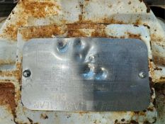 Waukesha 7.5 hp Centrifugal Pump, M/N 216-C, with Aprox. 2