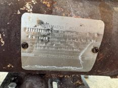 WCB 1.5 hp Centrifugal Pump, S/N 230948 98, with 1725 Motor, 208-230/460 Volts, 3 Phase (INV#82309)(