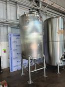 2005 A&B Process 540 Gal. S/S Single Wall Tank