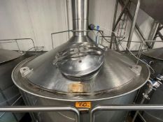 2012 Specific Mechanical Systems 72 BBL S/S Brew Kettle, S/N RMP-136-12, Aprox. 93