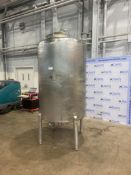 Aprox. 450 Gal. Single Wall Vertical Tank