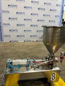 SINGLE HEAD TABLETOP PISTON FILLING MACHINE CLAMP TYPE