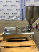 SINGLE HEAD TABLETOP PISTON FILLING MACHINE CLAMP TYPE MODEL: RGDGF60