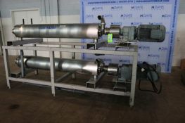 (1) 2010 Alfa-Laval Contherm 2-Barrel S/S Scrape