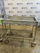 (2) STAINLESS STEEL PUSH CARTS