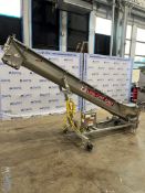 STAINLESS STEEL INCLINE SCREW AUGER CONVEYOR
