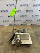 WAUKESHA SANITARY PUMP SIZE 10 WITH MOTOR