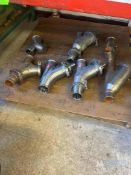 (6) ASSORTED S/S CHECK VALVES