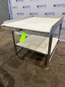 STAINLESS STEEL PREP TABLE