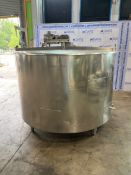 CHESTER-JENSEN 500 GAL S/S MIXING TANK