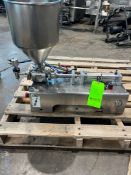 SINGLE HEAD TABLETOP PISTON FILLING MACHINE CLAMP TYPE