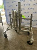 S/S PORTABLE BARREL DUMPER