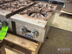 YINDU KITCHEN EQUIPMENT CO. DUAL NATURAL GAS STOVE TOP UNIT