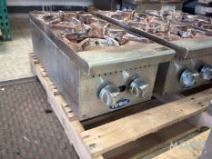 YINDU KITCHEN EQUIPMENT CO. DUAL NATURAL GAS STOVE TOP UNIT