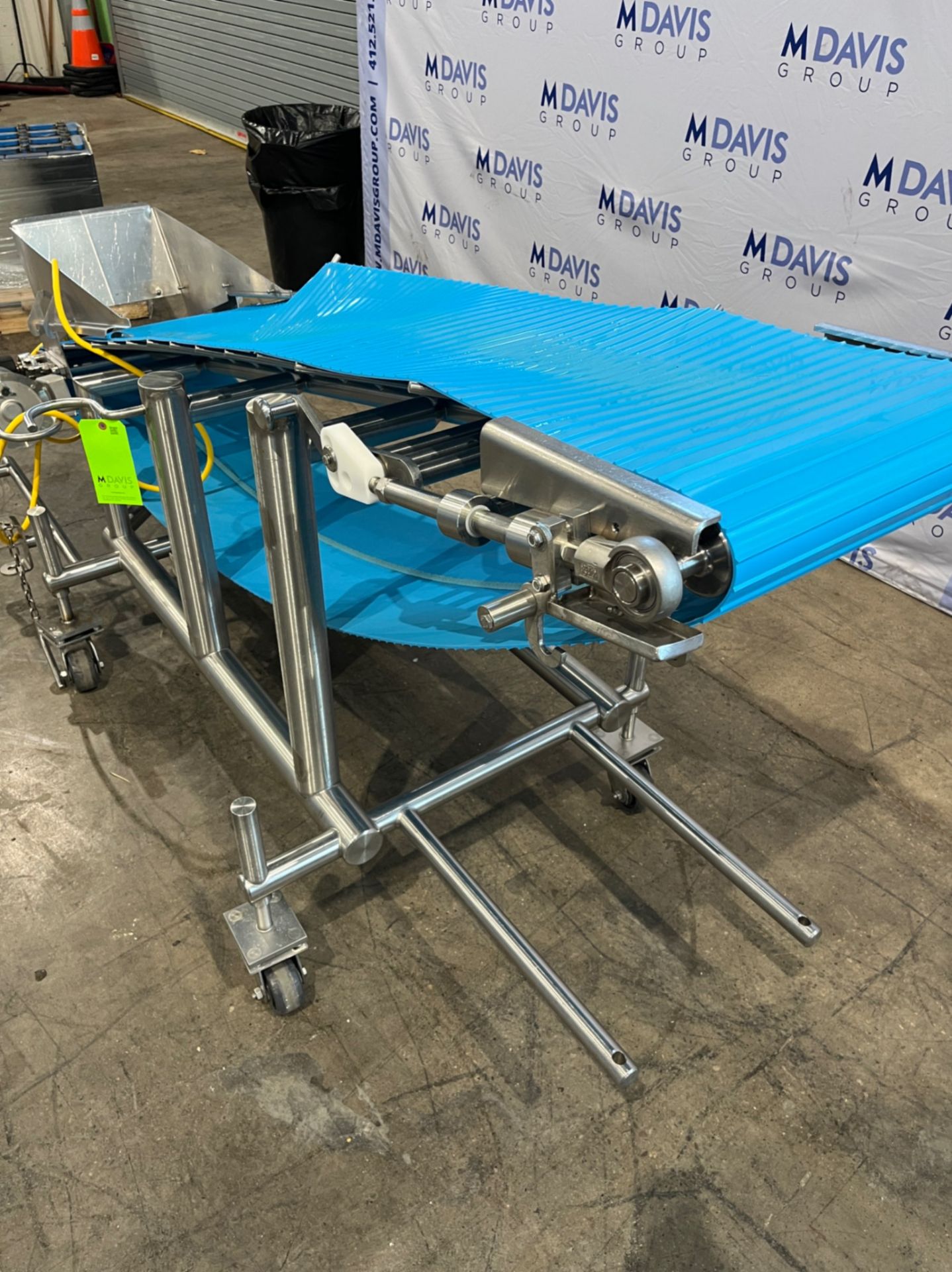 S/S PORTABLE INCLINE BELT CONVEYOR - Image 2 of 6