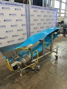 S/S PORTABLE INCLINE BELT CONVEYOR